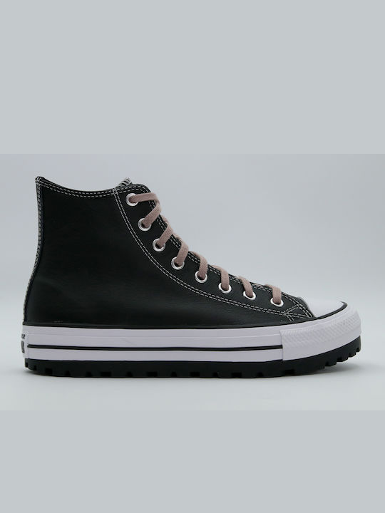 Converse Chuck Taylor City Trek Hi Sneakers BLACK