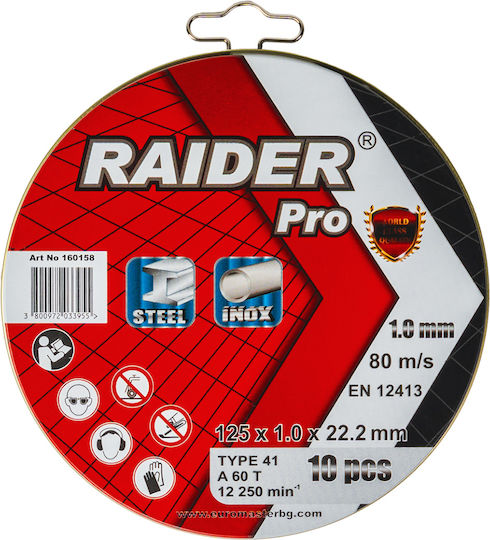 Raider Schneidscheibe Metall 125mm