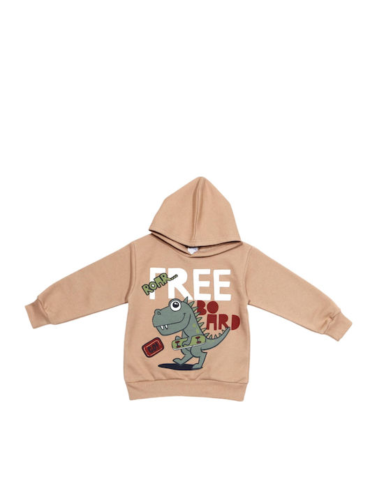 Kinder Sweatpants Set - Jogginganzug Beige 2Stück