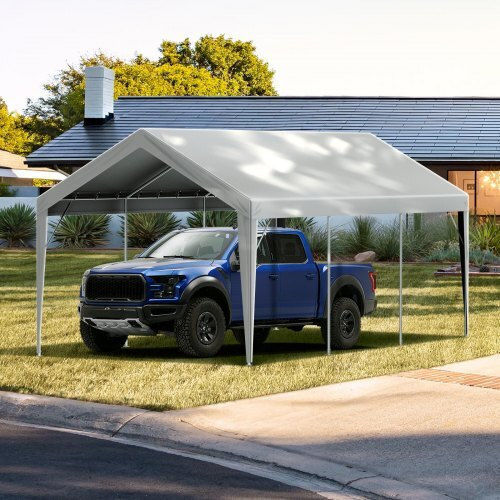 Vevor Acoperiș pentru foișor Gri 3.048x6.096m