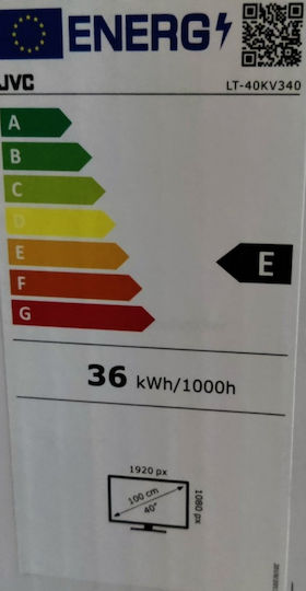 JVC Smart Τηλεόραση 40" Full HD LED LT40KV340 (2024)