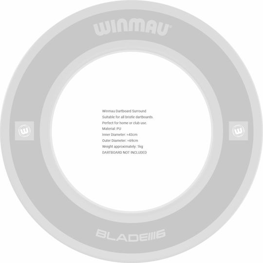 Професионален 1.0 Черен Околен Таргет Winmau Blade 6