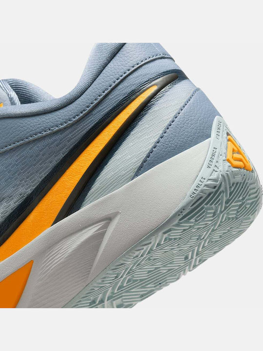 Giannis Freak 6 "Hunger" Χαμηλά Μπασκετικά Παπούτσια Ashen Slate / Armory Navy / Glacier Blue / Laser Orange