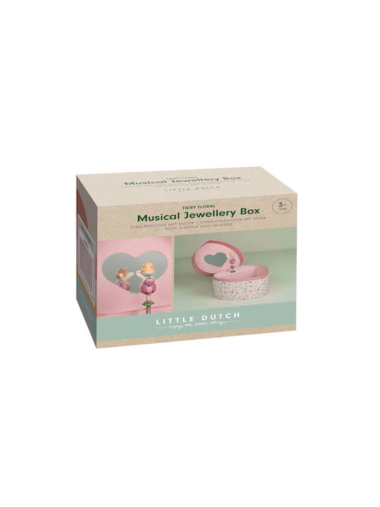 Little Dutch Παιδική Μπιζουτιέρα Jewelry Box With Music Box Fairy Ροζ
