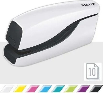 Leitz Electric Stapler Wow White 3l Gw 10k 13490007 4002432122325