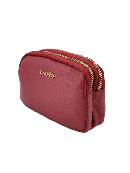 Dermatina 100 Leather Women's Wallet Red