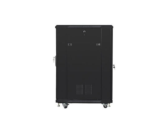 Lanberg Επιδαπέδια Καμπίνα Rack 22U Λευκό FF01-6822-23B