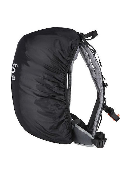 Nils Ορειβατικό Σακίδιο 20lt Αδιάβροχο Μαύρο Daypack