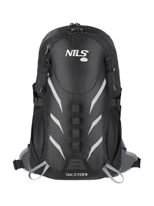 Nils Ορειβατικό Σακίδιο 20lt Αδιάβροχο Μαύρο Daypack