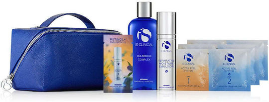 IS Clinical The Skin Renewal Collection Skin Care Set for Moisturizing & Facial Cleaning 10pcs