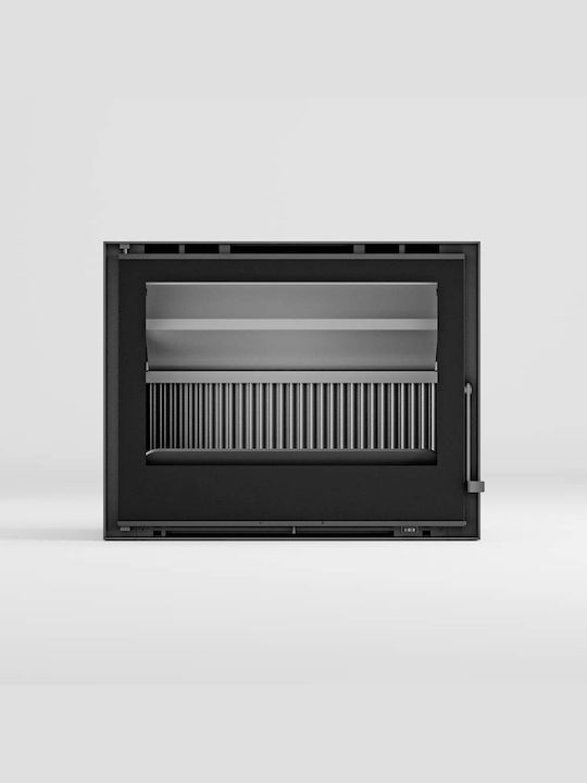 C&A Chama Cristal 69 PT369319 Ενεργειακό Τζάκι Κασέτα Ξύλου Ίσιο με Ανοιγόμενη Πόρτα