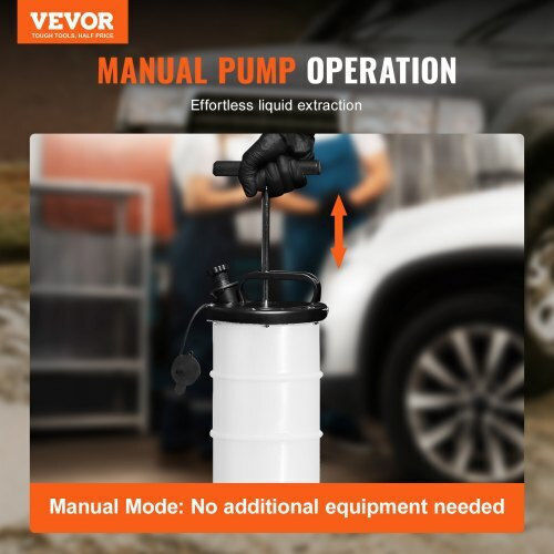 Vevor Fluid Extractor 6.5L Manual Oil Change Pump for Cars Sdcyq7lsd6128gihsv0