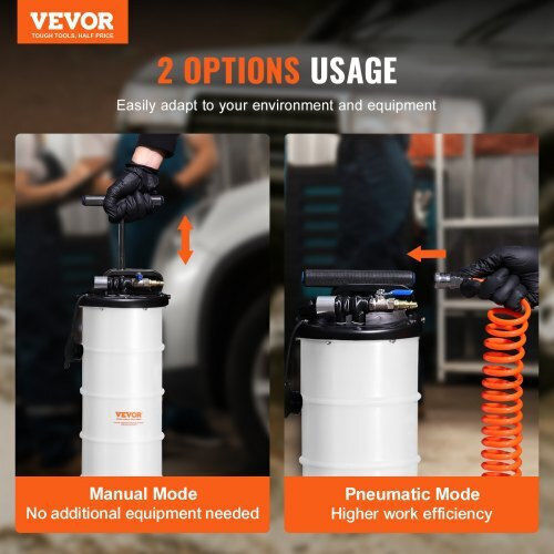Vevor 6.5L Pneumatic Manual Fluid Extractor Oil Change for Cars Sdcyq7lqd20083x6nv0