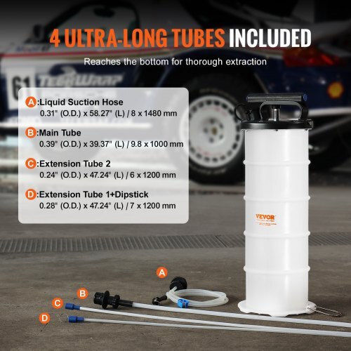 Vevor Fluid Extractor 6.5L Manual Oil Change Pump for Cars Sdcyq7lsd6128gihsv0
