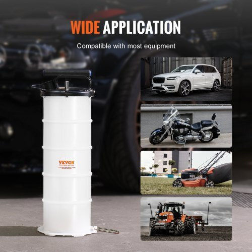 Vevor Fluid Extractor 6.5L Manual Oil Change Pump for Cars Sdcyq7lsd6128gihsv0