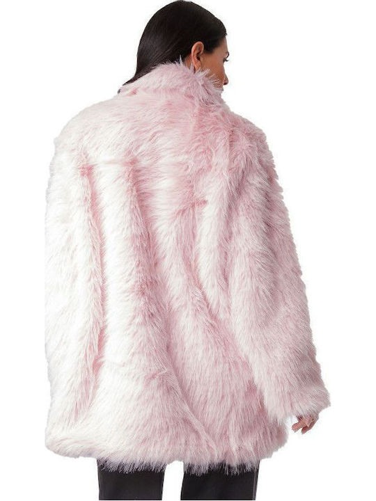Frauen Pelz Rosa
