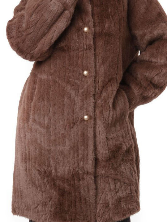 Women's Short Fur Brown