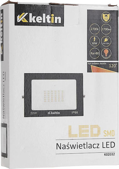 Led Projector White Light 30 W 2700 K Keltin K02032