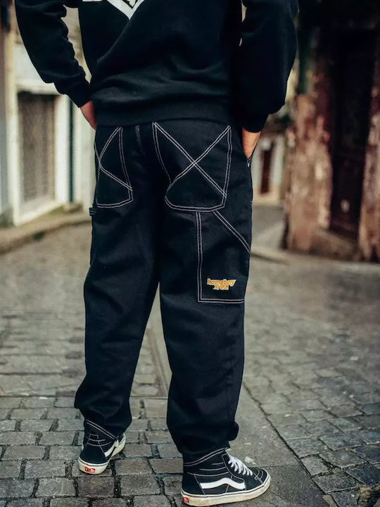 X-tra Ανδρικό Παντελόνι Τζιν Black