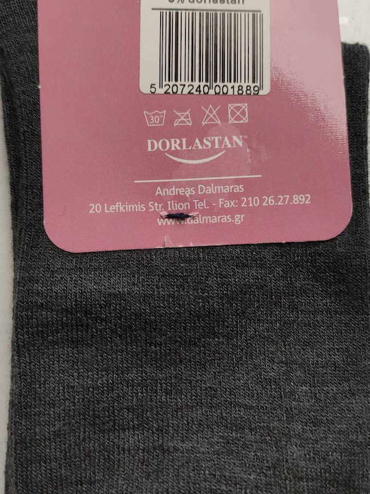Dal Damen Socken DARK GREY 1Pack