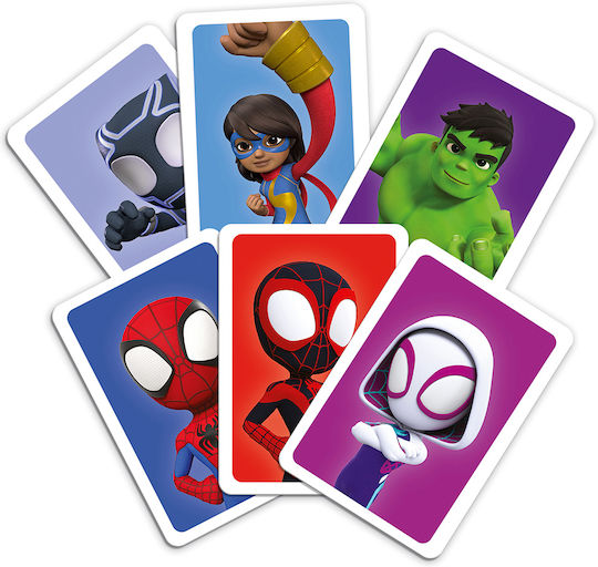 Настолна игра Top Trumps Match Spidey and His Amazing Friends за 2 играчи 4+ години (EN) Winning Moves