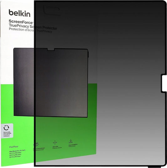 Belkin Privacy Filter Trueprivacy Laptop Macbook Pro 16" M1-3 13995446 745883886630