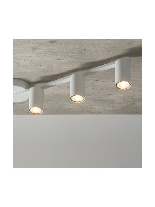 Sigma Light fixture Spot with 11 Lights in White Color