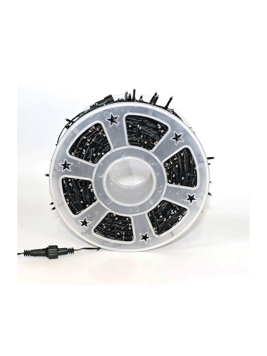 800 Lights LED 40m. Warm White in String 6pcs