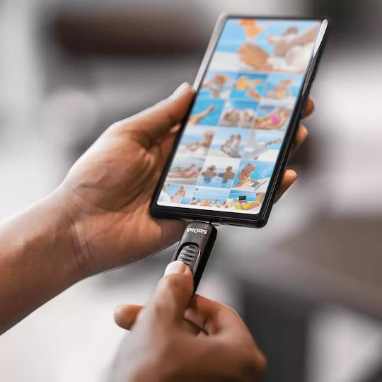 Sandisk Ultra 512GB USB 2.0 Флашка с USB-C Интерфейс Черен