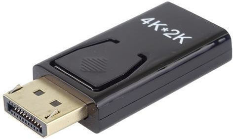PremiumCord Μετατροπέας DisplayPort / HDMI male σε DisplayPort / HDMI female Χρυσό 1τμχ