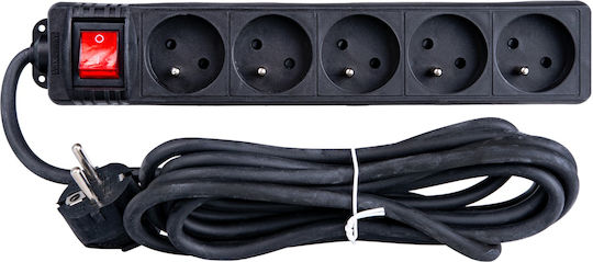 Keltin Power Strip 5 Positions with Switch and Cable 3m