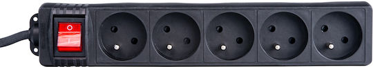 Keltin Power Strip 5 Positions with Switch and Cable 3m