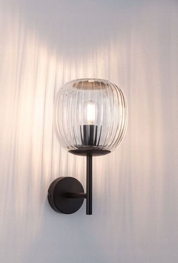Paulmann Bath Lamp Bathroom with Socket E14 Black