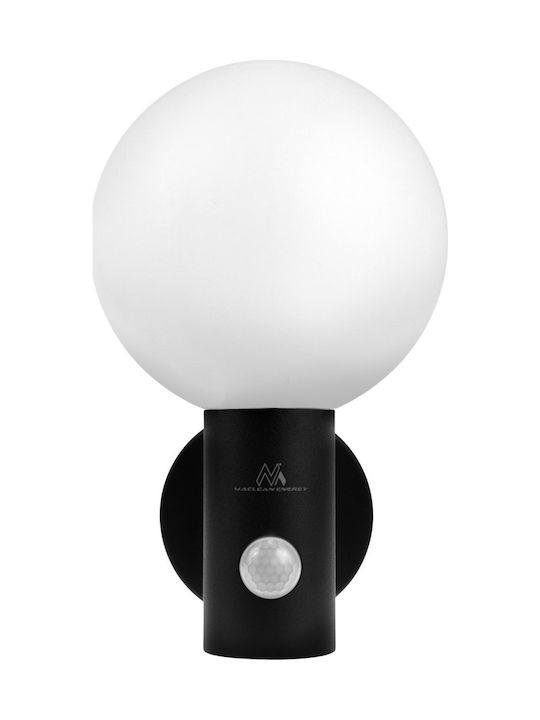 Rezistent la apă Corp de iluminat de Exterior cu LED Integrat în Culoare Negru