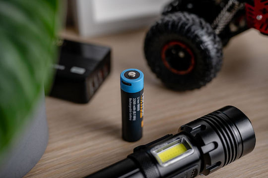 Newell Επαναφορτιζόμενη Μπαταρία 18650 Li-ion 2200mAh 1τμχ