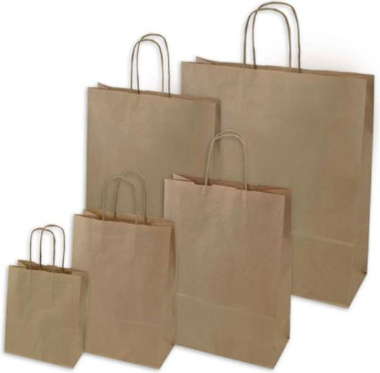 Floriocarta Pungi Cadou Eco-Friendly din Kraft 26x12x35