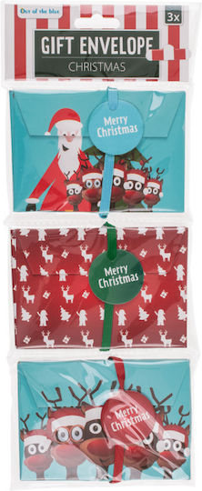 Christmas Gift Packaging 11x1x8cm. 3pcs