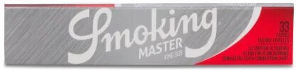 Smoking Master Silver Листчета за свиване на цигари King Size 33 листове 1бр