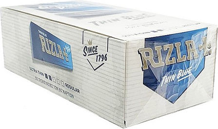 Rizla Thin Blue Χαρτάκια Στριφτού Τσιγάρου 50 φύλλα 50τμχ