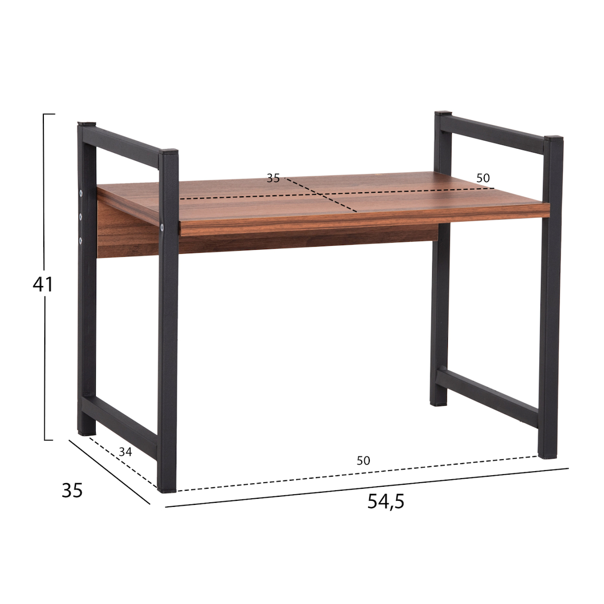 HomeMarkt Ραφιέρα Κουζίνας Μεταλλική Μαύρη HM18219.05 HomeMarkt Ραφιέρα Κουζίνας Μεταλλική Μαύρη HM18219.05
