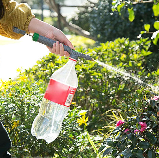 Adaptable Hand Spray Pump Pet Bottles Zola Plants Plastic Length 29 Cm Nozzle Diameter