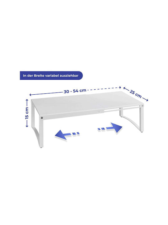 Maximex Metal Cupboard Shelf 54x25x15cm White
