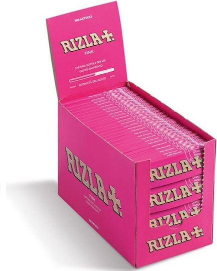 Rizla Thin Pink Foițe de Țigări Rulate 50 foi 100buc