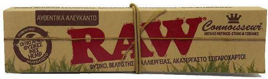 Raw Organic Hemp Χαρτάκια Στριφτού Τσιγάρου Slim King Size με Τζιβάνες 32 φύλλα 1τμχ