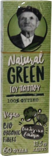 Tou Pappou Natural Zigarettenpapier 60 Blätter 1Stück