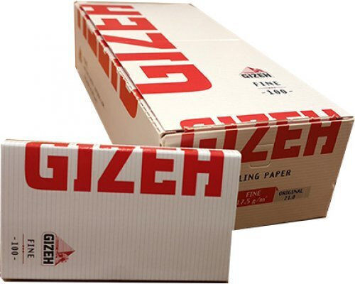Gizeh Fine Χαρτάκια Στριφτού Τσιγάρου 100 φύλλα 20τμχ