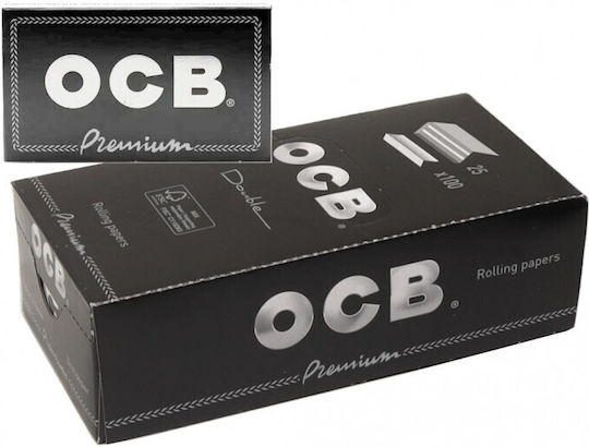Ocb Premium Zigarettenpapiere Doppelter 100 Blätter 25Stück