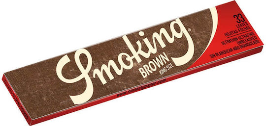 Smoking Smoking Χαρτάκια Στριφτού Τσιγάρου King Size 33 φύλλα 1τμχ