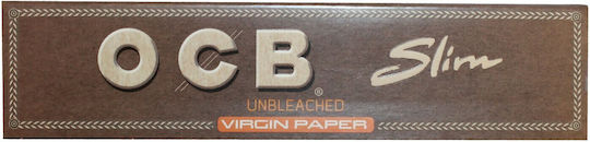 Ocb Virgin Χαρτάκια Στριφτού Τσιγάρου Slim King Size 32 φύλλα 1τμχ