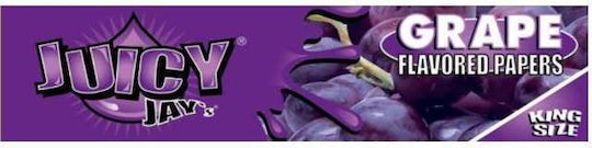 Juicy Jays Grape Foițe de Țigări Rulate King Size 32 foi 1buc